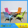 colorful outdoor stackable metal kids sling chair